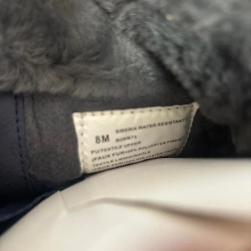 JBU by Jambu Siberia Water Resistant Snow Boot Navy Size 8M